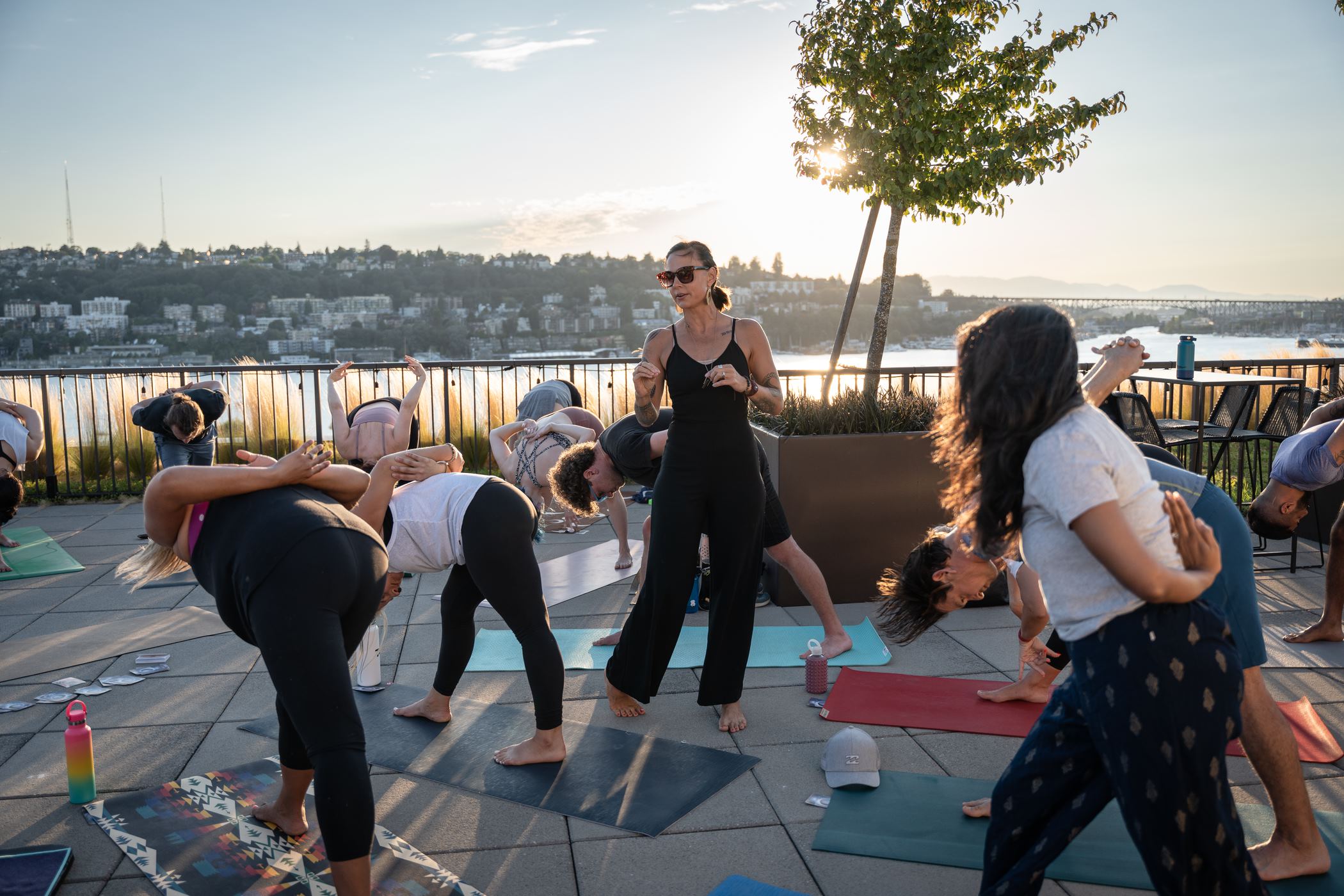 Yoga + Sound Healing + Nonalcoholic Nightcap (Rooftop Session) Datza